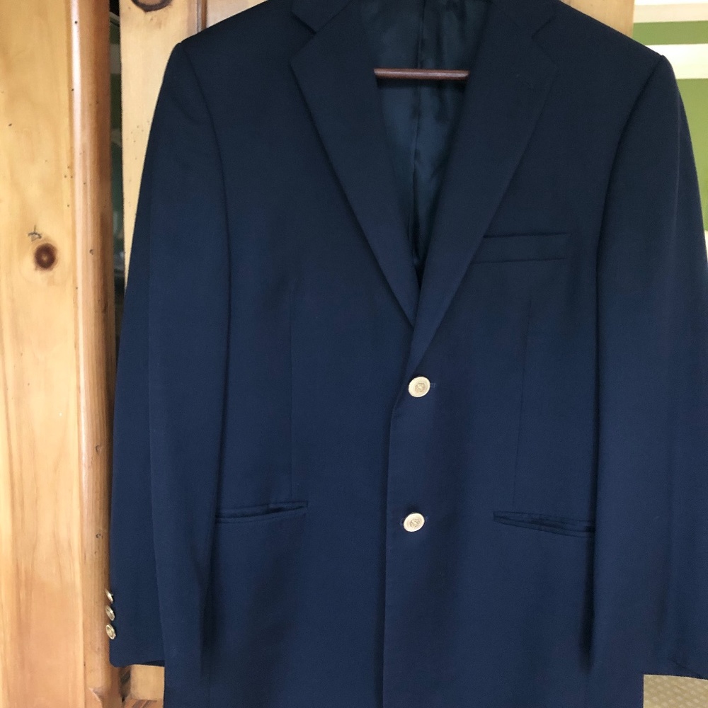 Boys Lord & Taylor blue blazer 18 regular